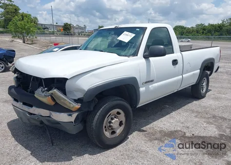 2005 Chevrolet Silverado Work Truck из США, поврежденный, VIN 1GCHC24U25E298516